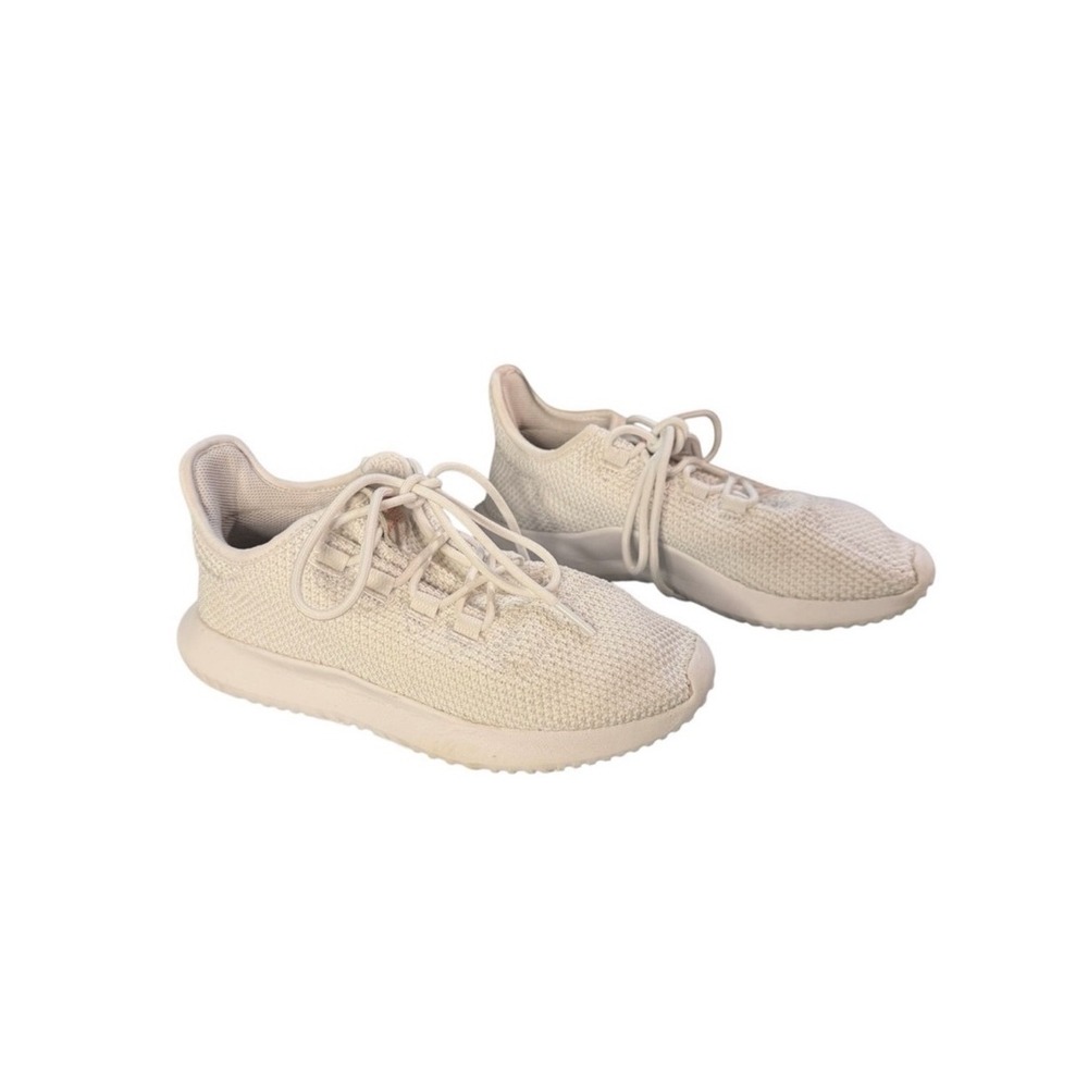 Adidas Tubular White Athletic Low Top Sneakers - Picture 4 of 9
